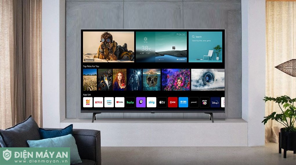 Smart Tivi LG 4K 75 Inch 75UQ8000PSC - hệ điều hành